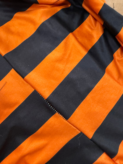 FLAWED Wednesday Dress in Pumpkin Spice Stripe