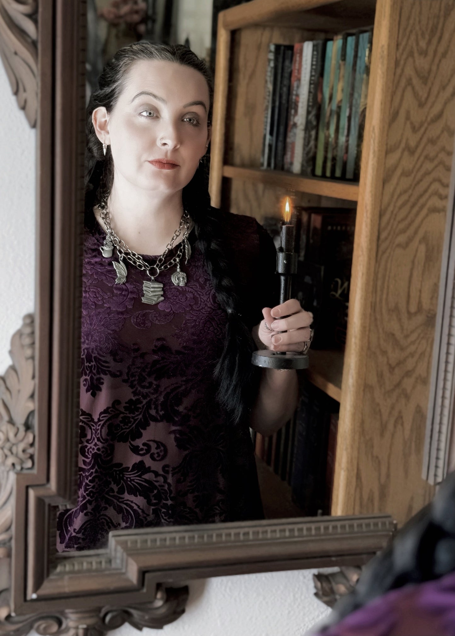 Ashen Violet Dress by The Pretty Cult