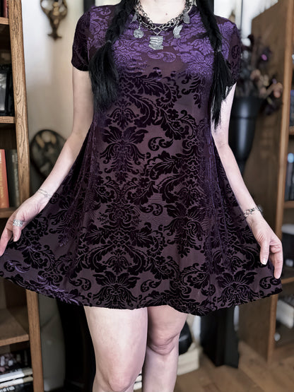Ashen Violet Dress by The Pretty Cult