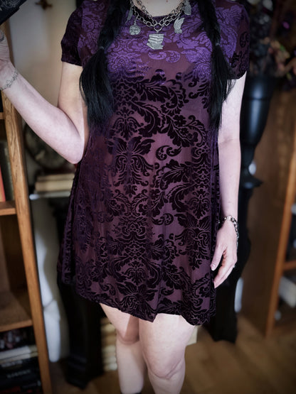 Ashen Violet Dress by The Pretty Cult