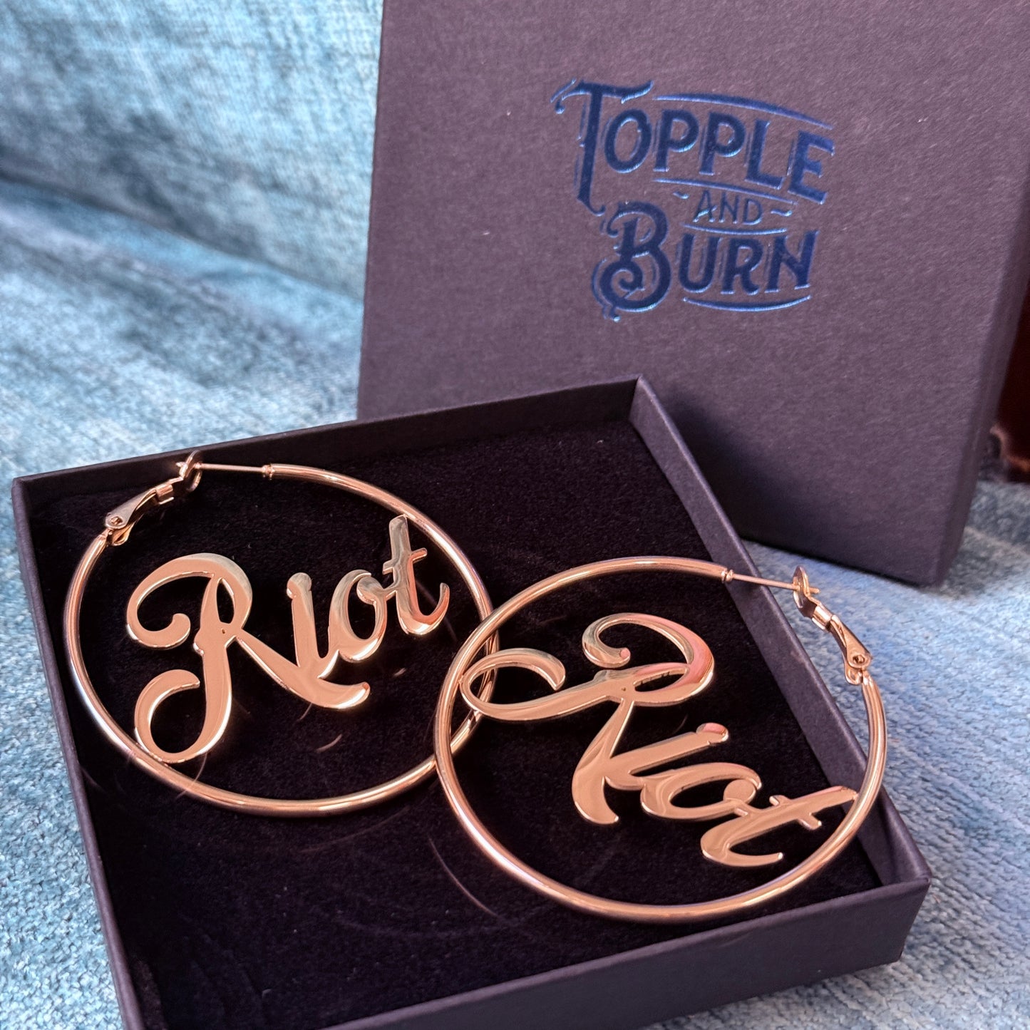 Riot Hoops by Topple and Burn