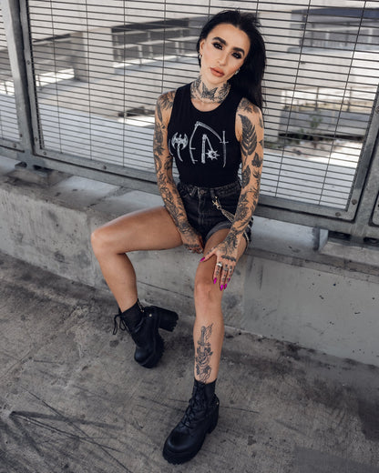 Van Helsing Crop Top by The Pretty Cult