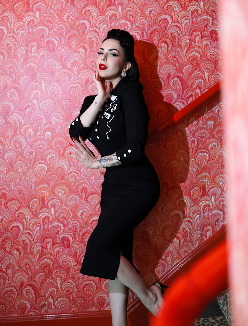 Art of Temptation Knitted Dress by Elle Rebel