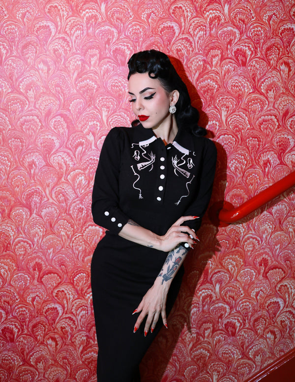 Art of Temptation Knitted Dress by Elle Rebel