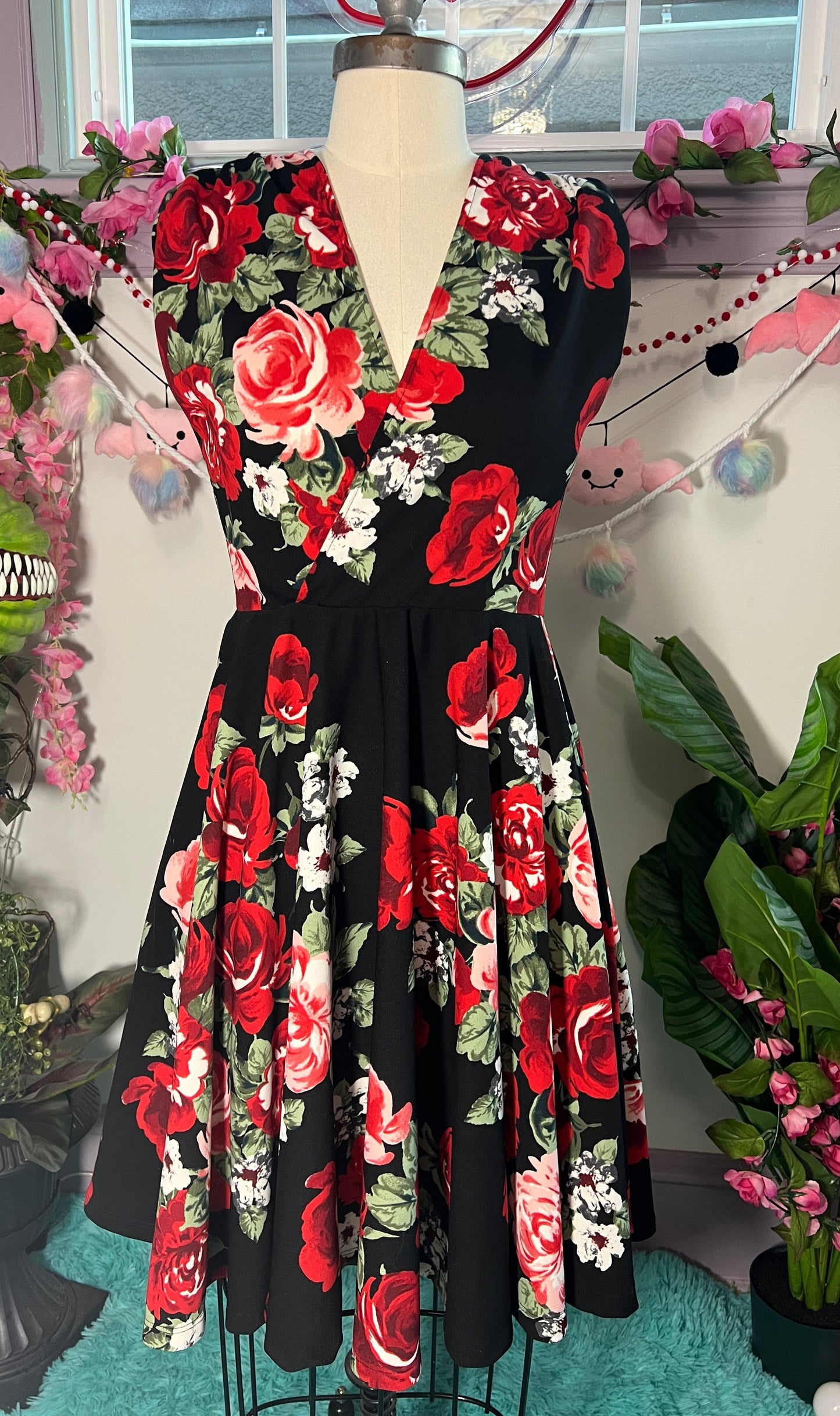 Persephone Rose Dress SAMPLE SIZE M