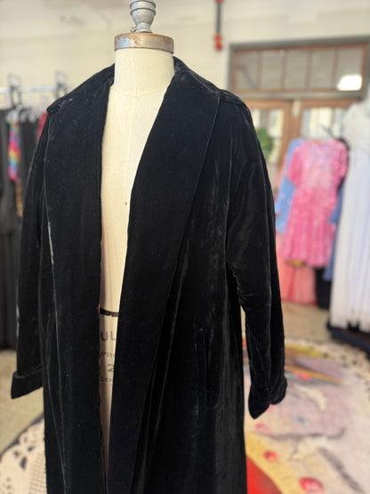 Vintage Velvet Opera Coat M/L/XL