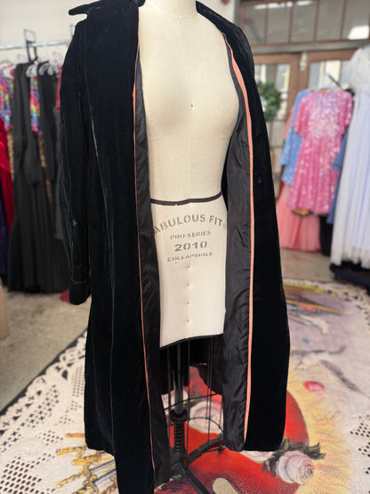 Vintage Velvet Opera Coat M/L/XL
