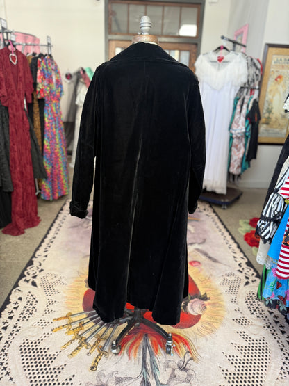 Vintage Velvet Opera Coat M/L/XL