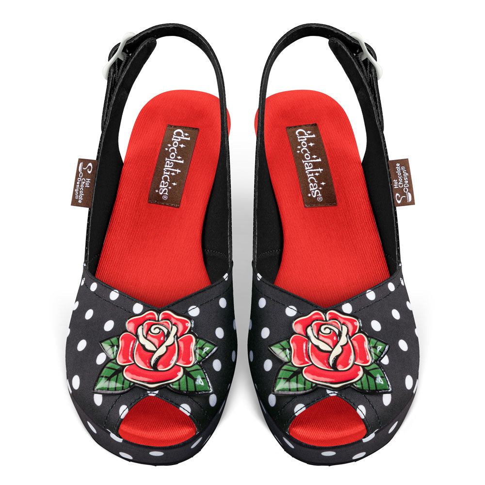 Chocolaticas® Rockabilly Women's Mary Jane Sandal