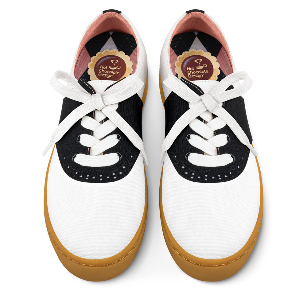 Saddle Casual Sneaker by Hot Chocolate Design Saddle Casual Sneaker by Hot Chocolate Design