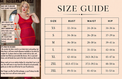 In the Spotlight Dress Red by Elle Rebel