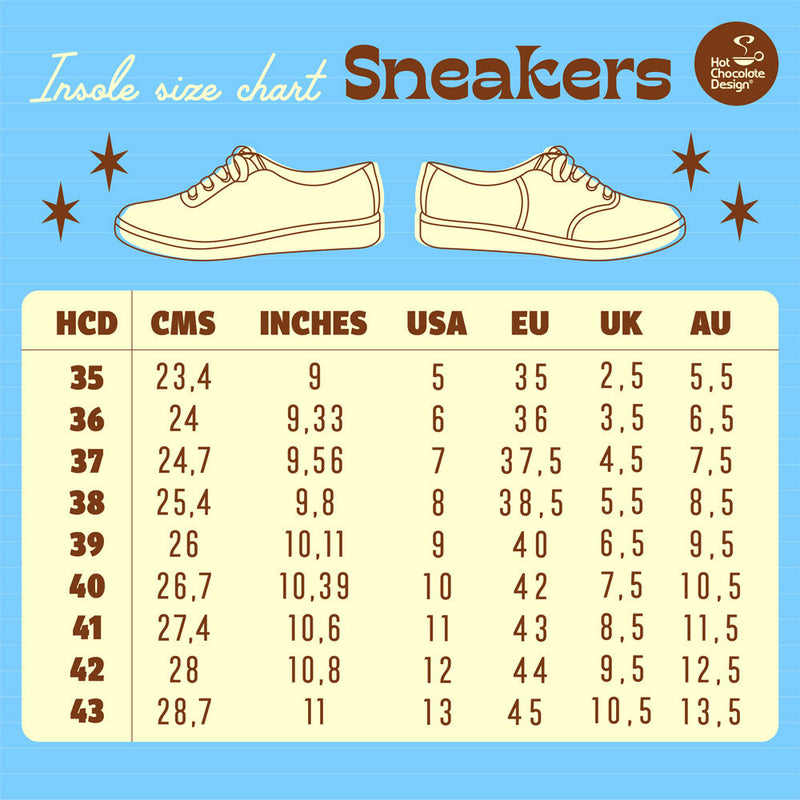 Spider Blossom Casual Sneaker by Hot Chocolate Design