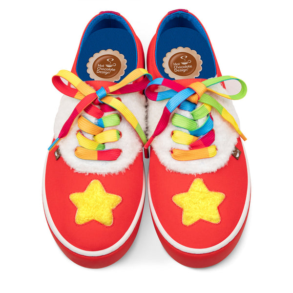 Star Fluff Casual Sneaker by Hot Chocolate Designs