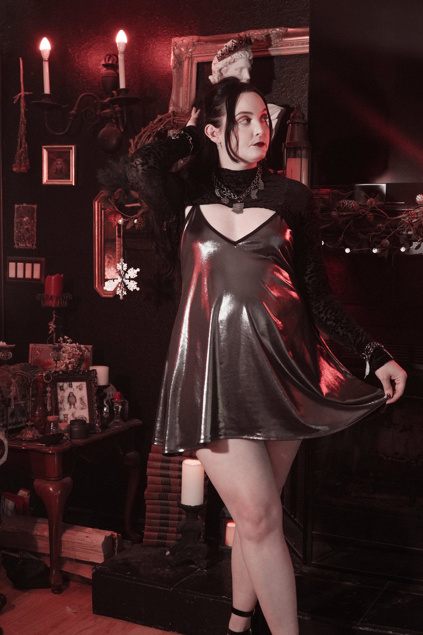 Sterling Mourning Dress by The Pretty Cult