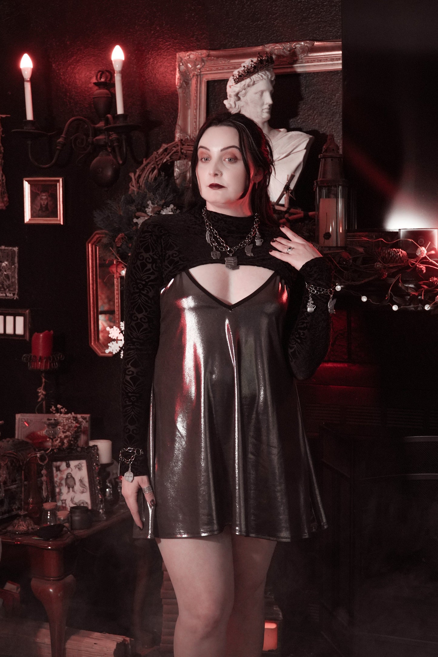 Sterling Mourning Dress by The Pretty Cult