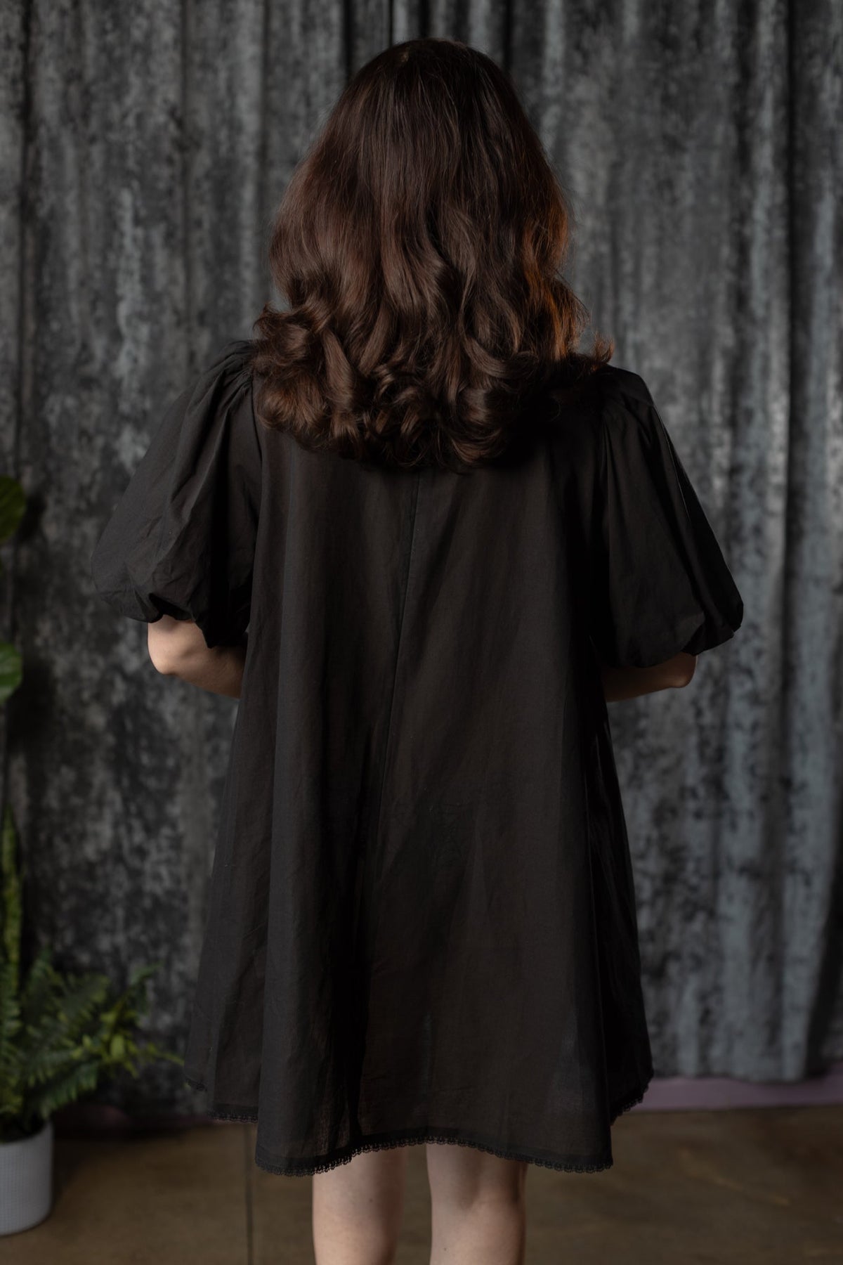 SYBIL - Linen mini tent dress - by Witchwood Bags
