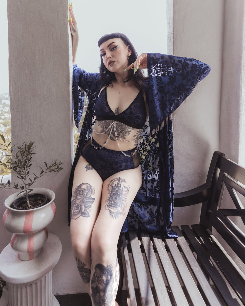 Midnight Muse Kimono by The Pretty Cult