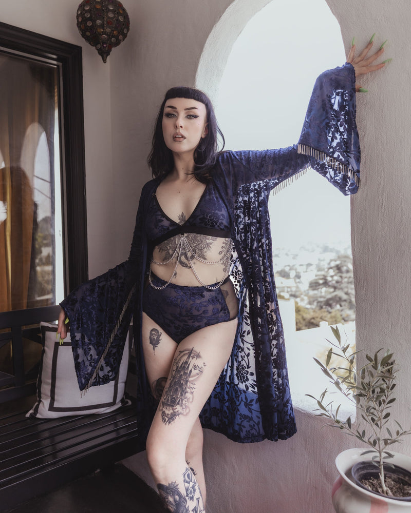 Midnight Muse Kimono by The Pretty Cult