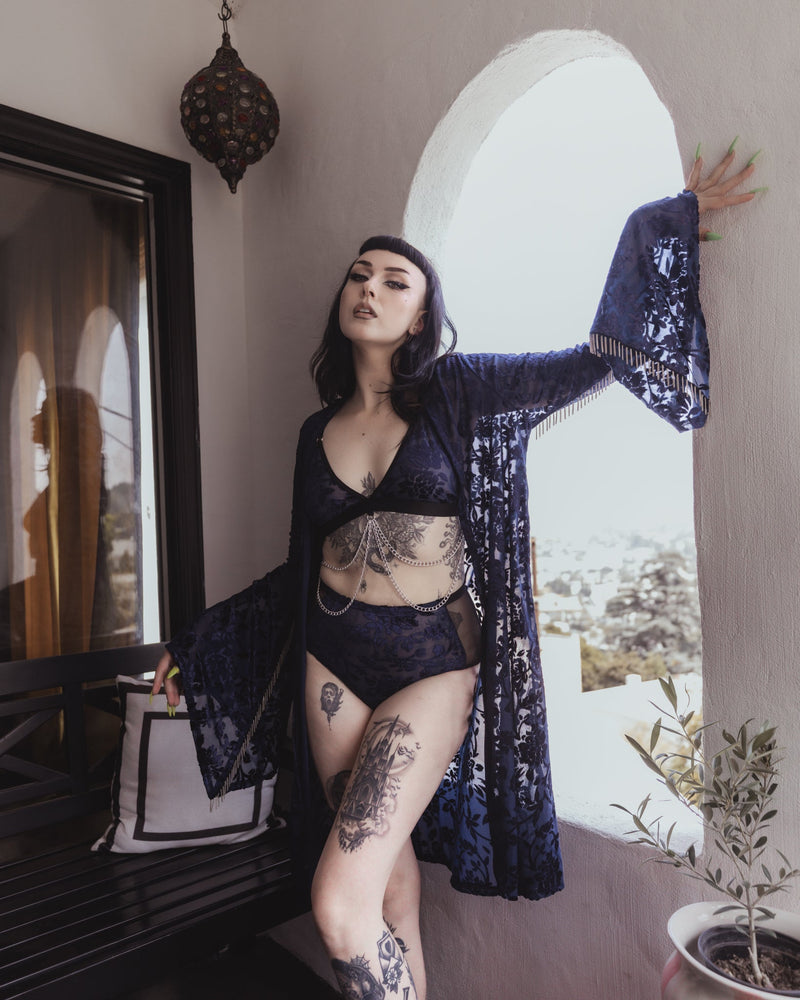 Midnight Muse Kimono by The Pretty Cult