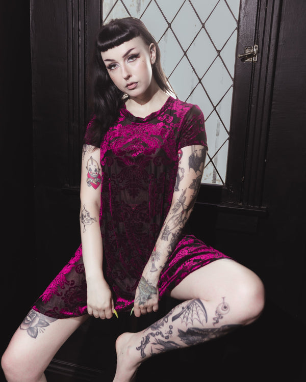 Wicked Rose Dress by The Pretty Cult