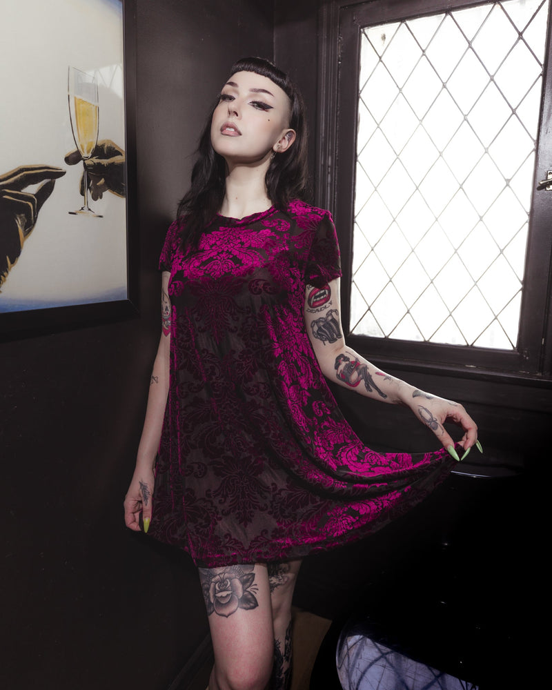 Wicked Rose Dress by The Pretty Cult