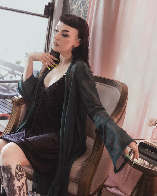 Sorceress Veil Kimono by The Pretty Cult
