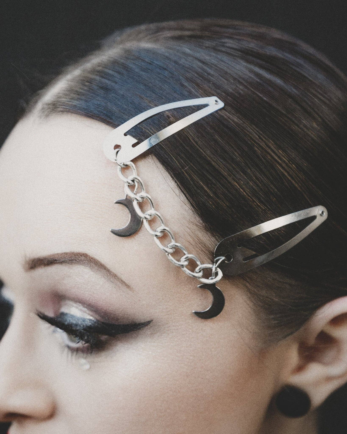 Double Moon Hair Clips by The Pretty Cult