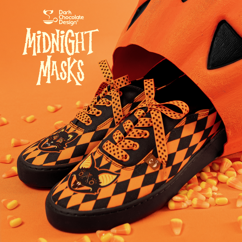 Chocolaticas® Midnight Masks Casual Sneaker