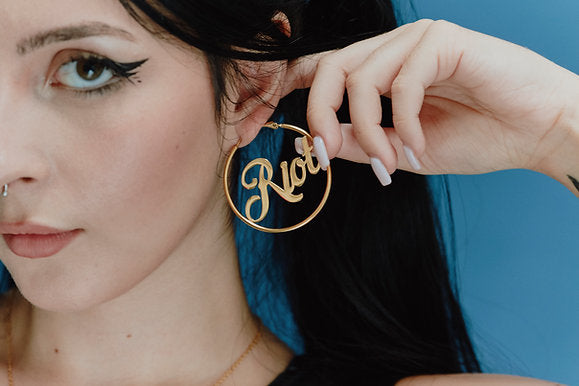 Riot Hoops by Topple and Burn