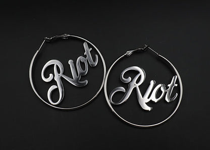 Riot Hoops by Topple and Burn