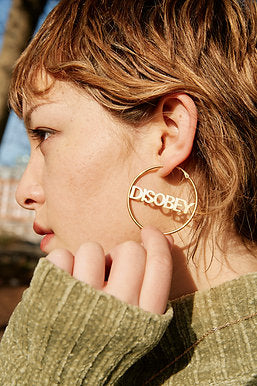 Disobey Hoops by Topple and Burn