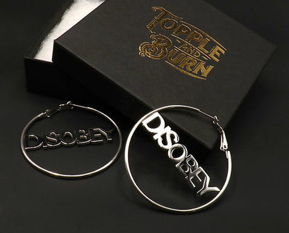 Disobey Hoops by Topple and Burn