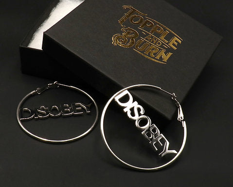 Disobey Hoops by Topple and Burn