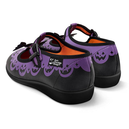 Chocolaticas® Pumpkin Twist Women's Mary Jane Flat