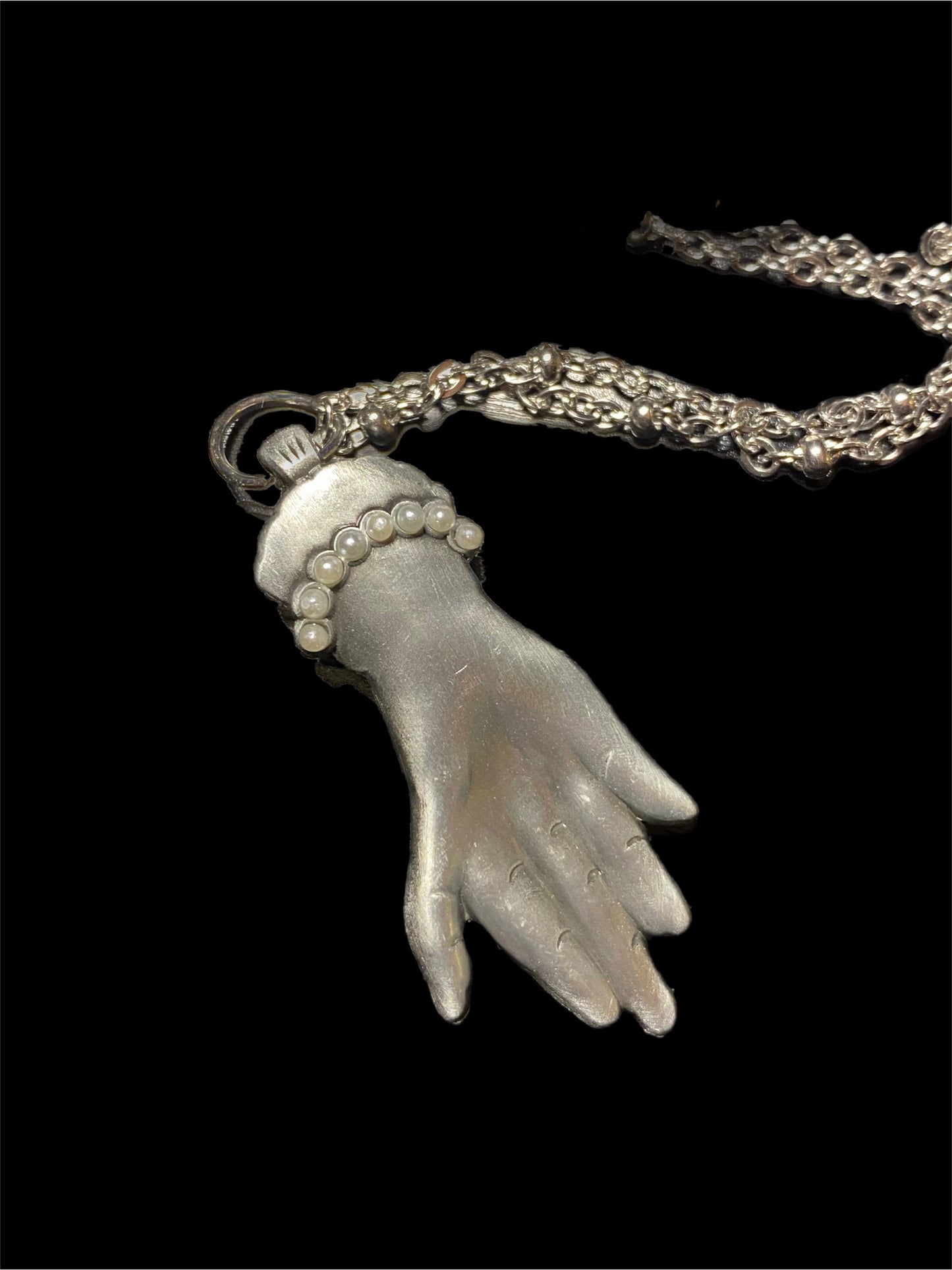 Victorian Hand necklace by Seance