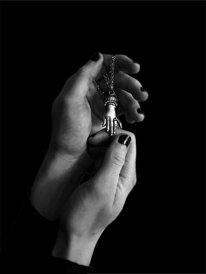 Victorian Hand necklace by Seance
