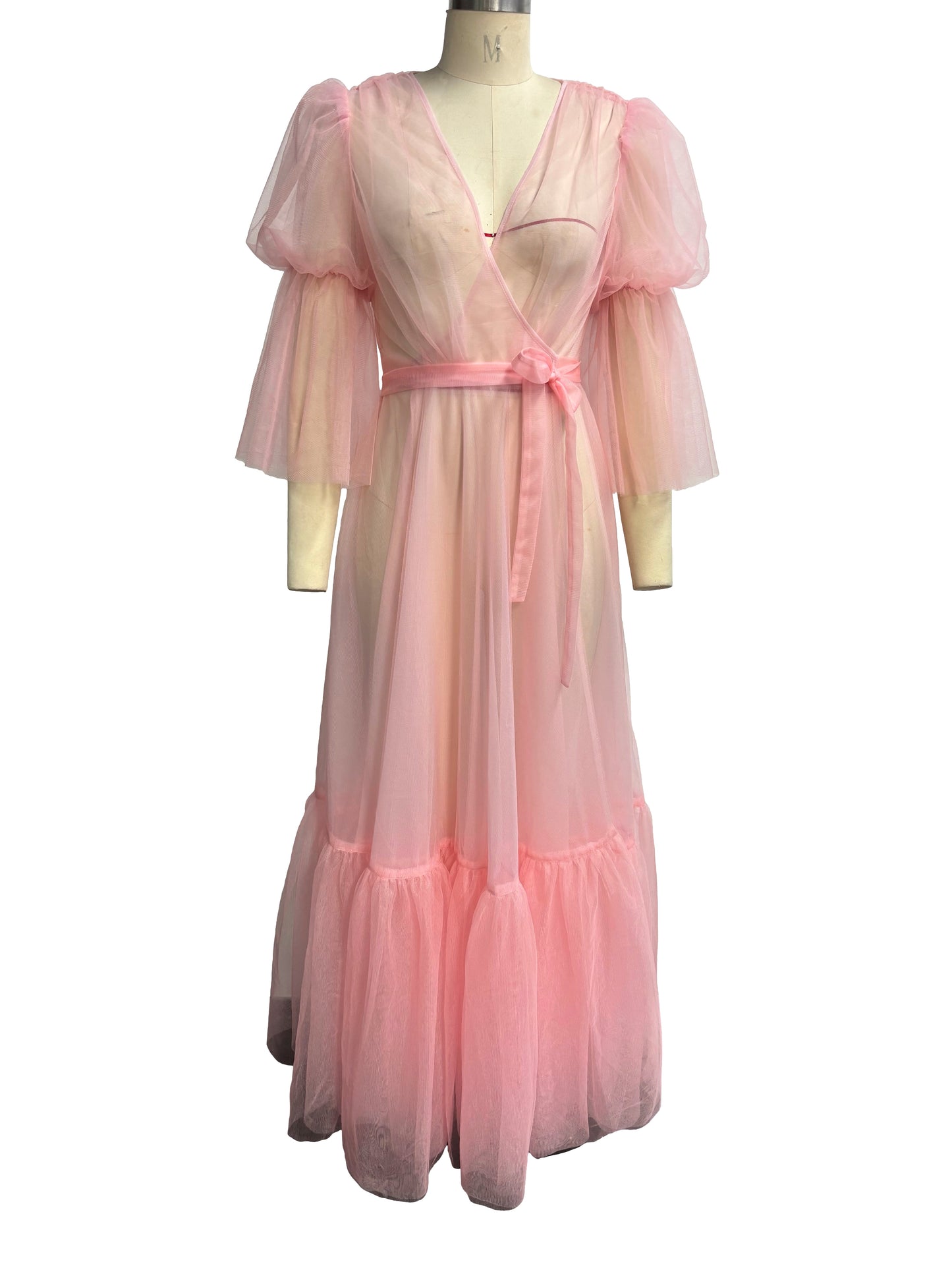 Timeless Temptress Tulle Robe Dress By Elle Rebel