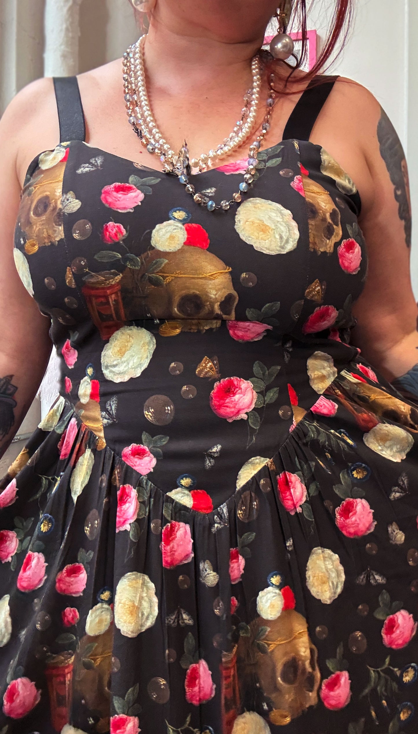 *PRE ORDER* Still Life Sundress featuring the art of Jan Van Kessel The Elder