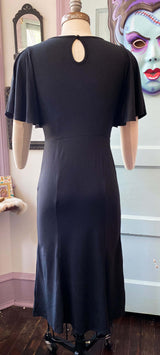 Duchess Wiggle Dress in Black