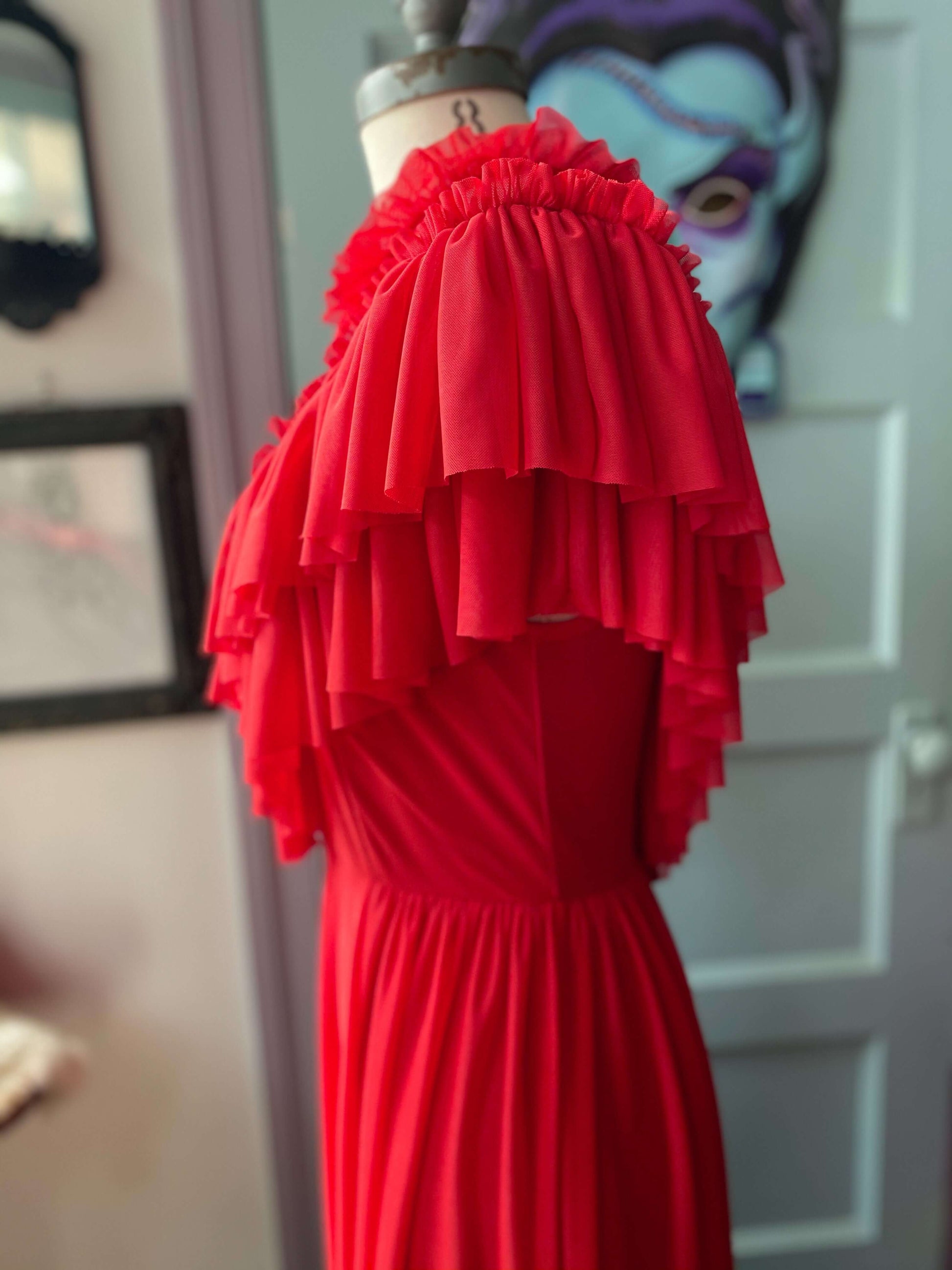 mina red dress Mother Of All Women's Mina Maxi Dress - Red