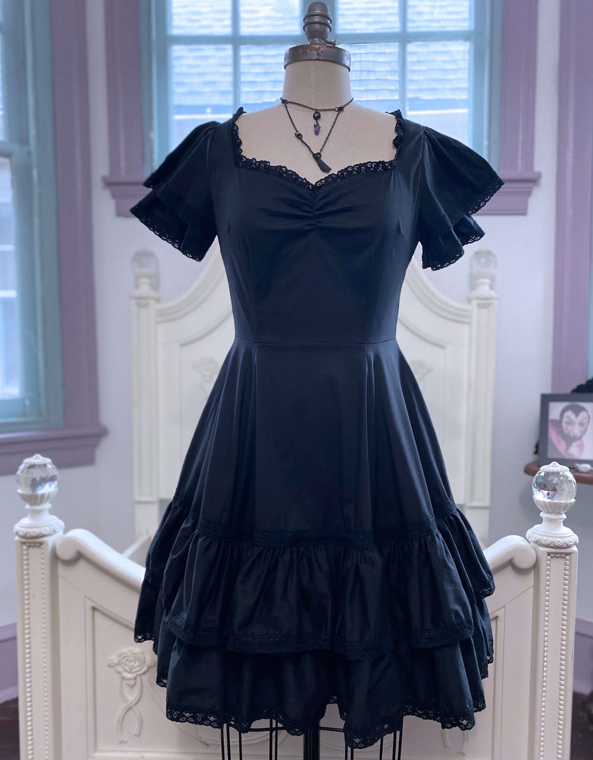 adealide dress in black
