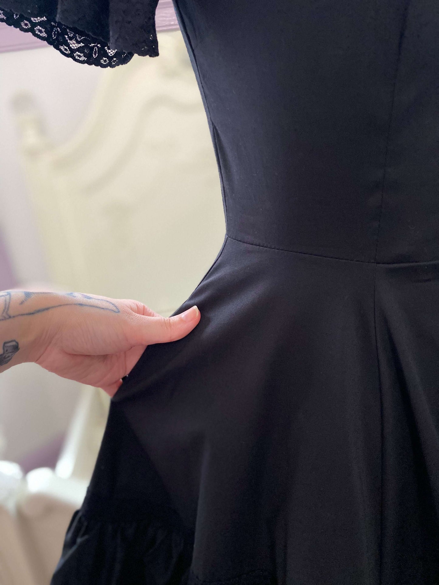 adealide dress in black