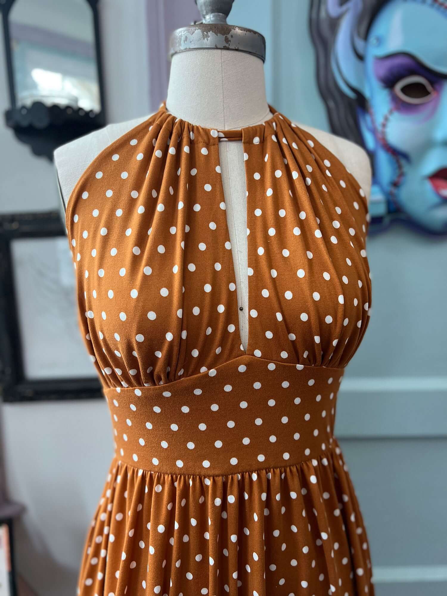 Pretty woman cheap polka dot dress