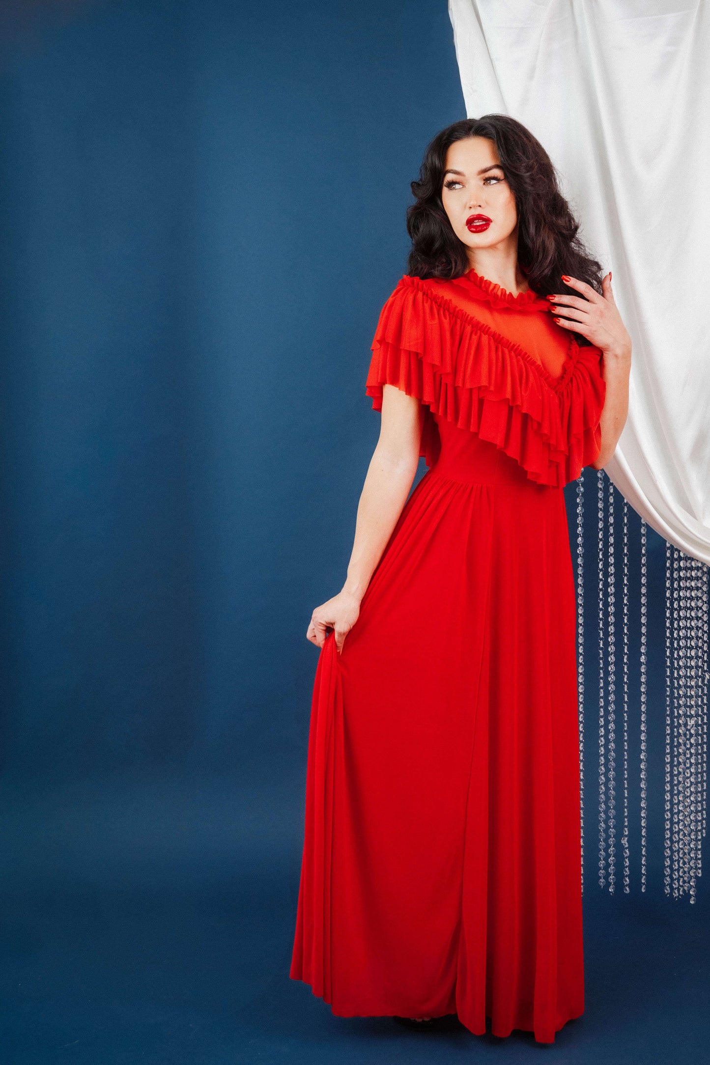 *PRE ORDER* Mina Dress in Red
